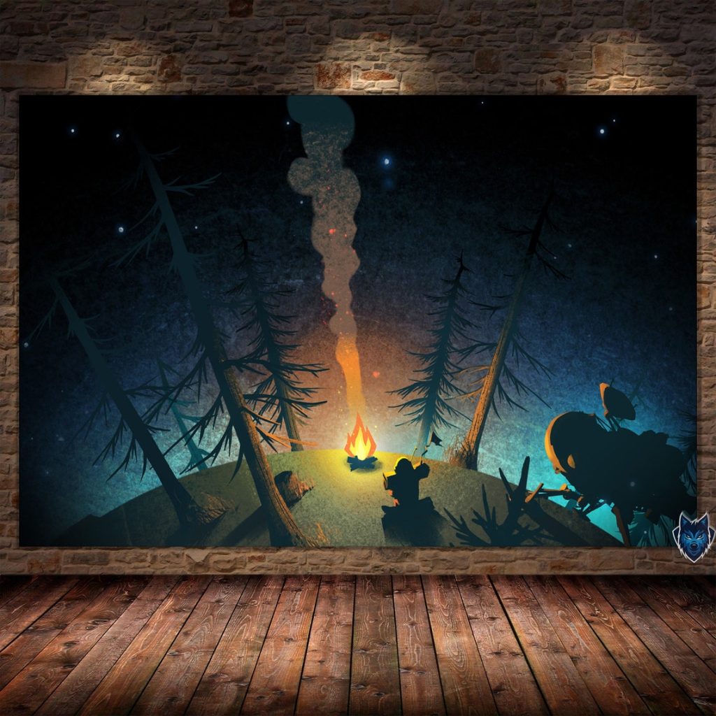 Best Selling Outer Wilds Hearthian Wall Art