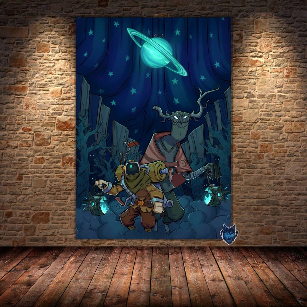Outer Wilds Hearthian Trending Wall Art