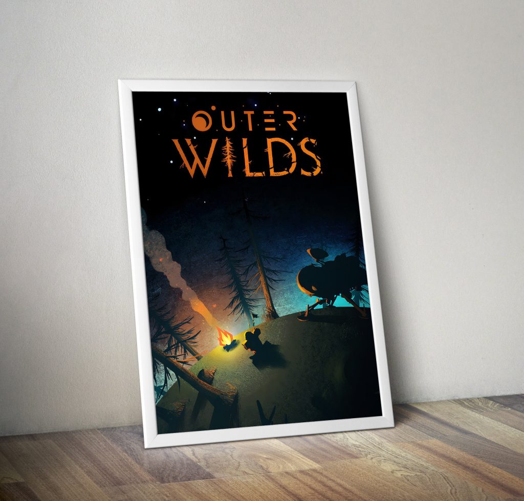 Outer Wilds Prints Video Game Wall Art