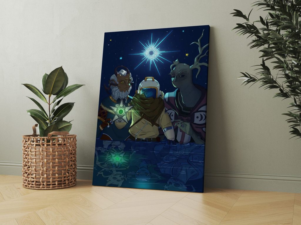 Outer Wilds Hearthian Hot Arrival Wall Art - Image 2