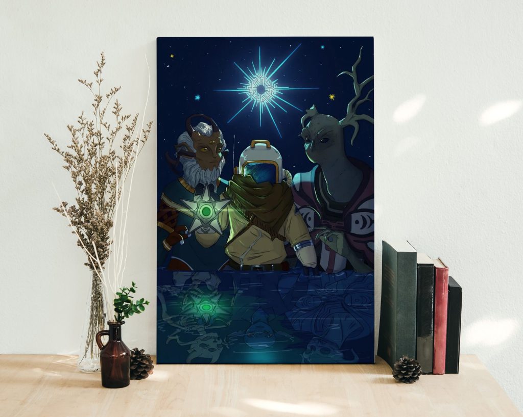 Outer Wilds Hearthian Hot Arrival Wall Art - Image 3
