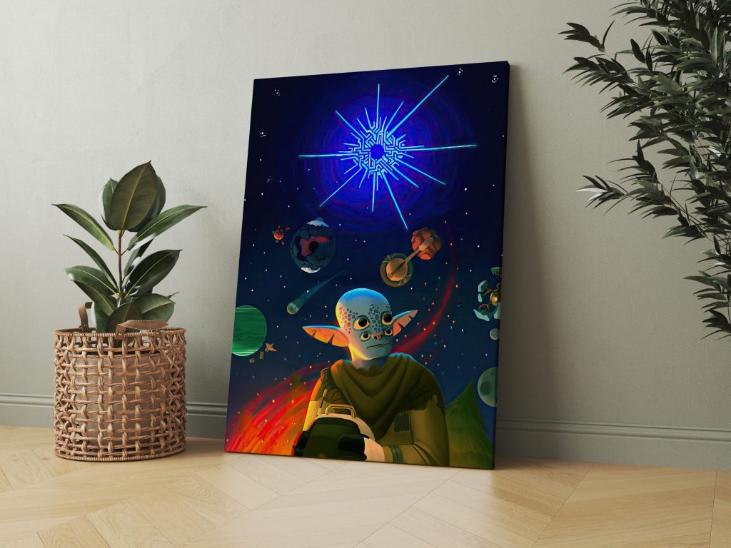 Outer Wilds Hearthian New Trending Wall Art - Image 2