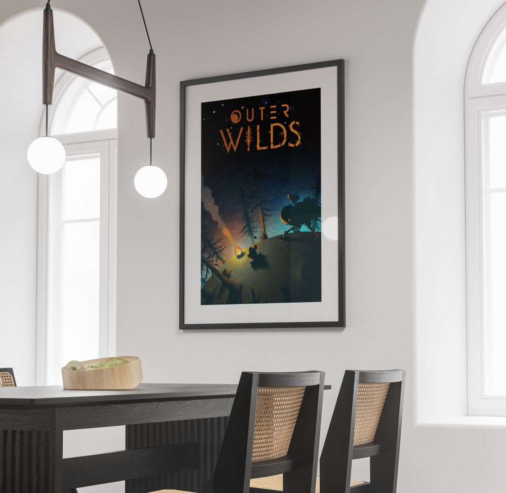 Outer Wilds Prints Video Game Wall Art - Image 4