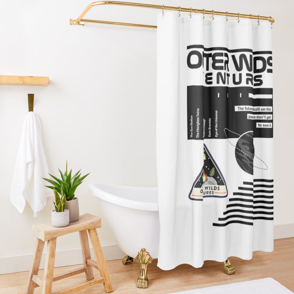 Outer Wilds Trending Shower Curtain