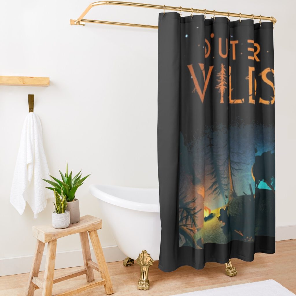 Outer For Men And Women Shower Curtain