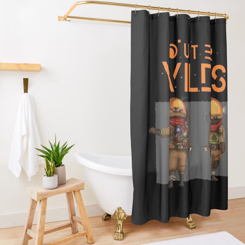 Best Selling Outer Wilds Shower Curtain