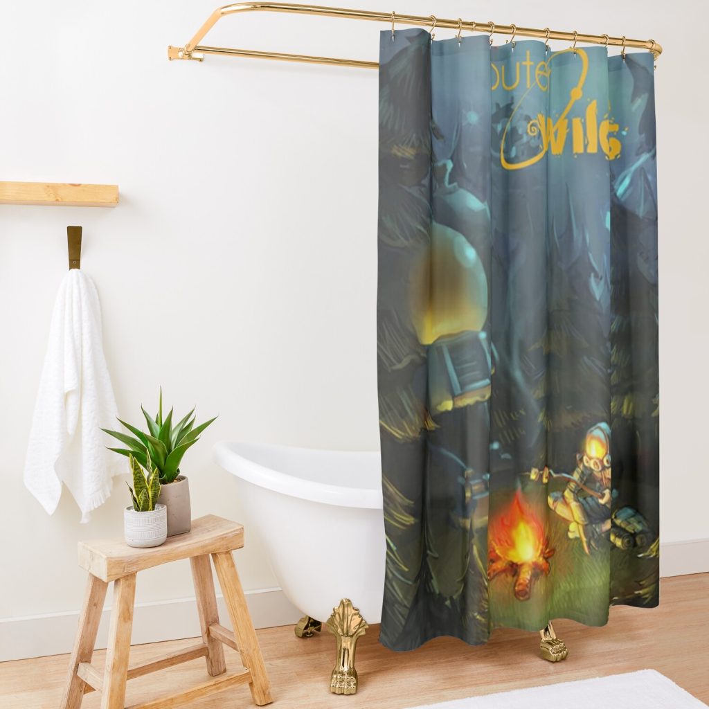 Outer Wilds New Style Shower Curtain