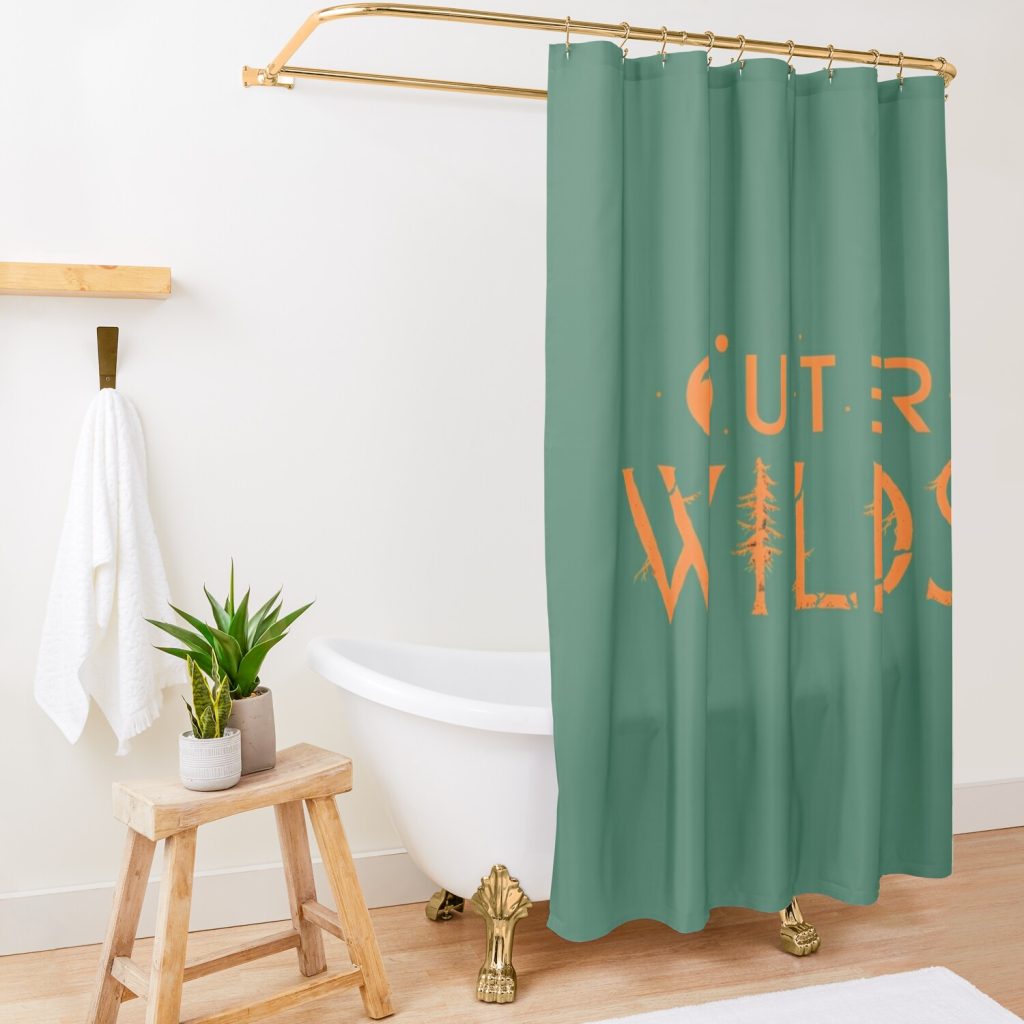 Outer Wilds 	 Classic Shower Curtain