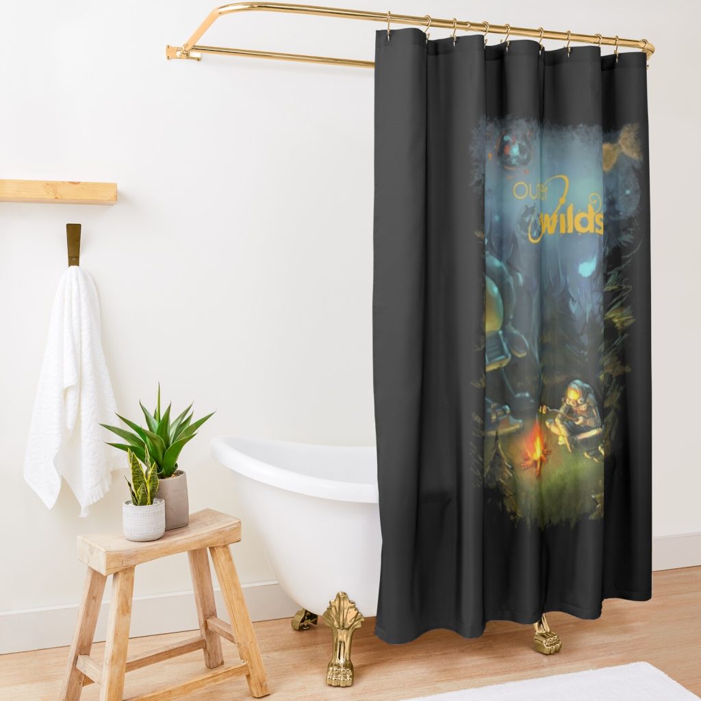 The Outer Wilds Game Shower Curtain